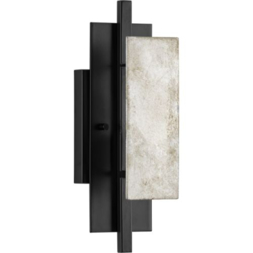 Progress Lighting Lowery 1-Light Wall Sconce - 120V - Matte Black