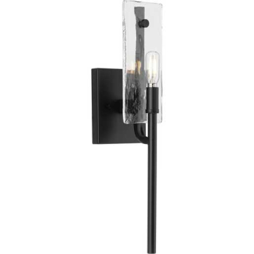 Progress Lighting Rivera 1-Light Wall Sconce - 120V - Matte Black
