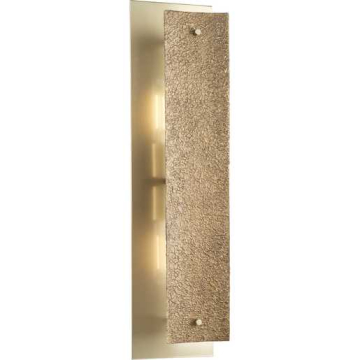 Progress Lighting Lusail 2-Light Wall Sconce - 120V - Soft Gold