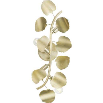 Progress Lighting Laurel 4-Light Wall Sconce - 120V - Gilded Silver