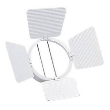 WAC Lighting Barn Door for 178 / 188 Track Head - White