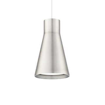 WAC Lighting Twist-N-Lite LED Solo Pendant - 880 Lumens - 12W - CCT Selectable - 120V - Brushed Nickel