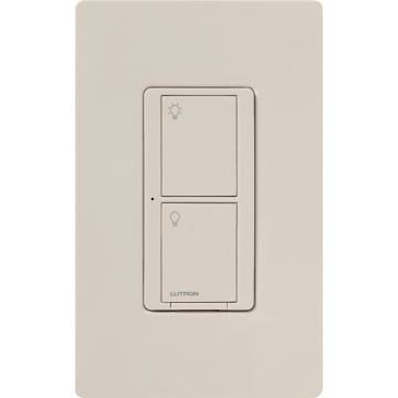 Lutron Caseta Wireless Multi-Location In-Wall Switch - Light Almond