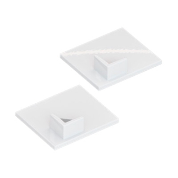 American Lighting End Caps with Power Feed for Rubik Surface Mounting Channel