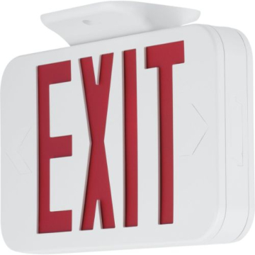 Progress Lighting LED Exit Sign - 120/277V - Red