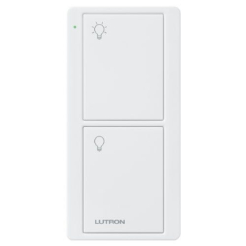 Lutron Pico Line Powered Wireless Control - 2 Button - White