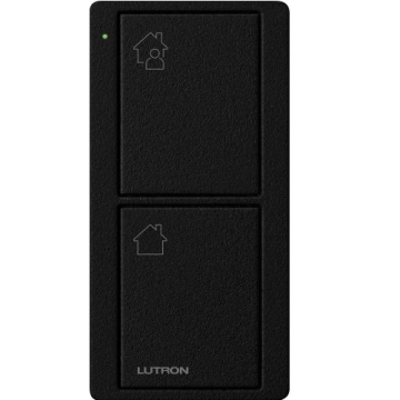 Lutron 2-Button Entry Scene Pico Smart Remote - Home/Away Icons - Midnight