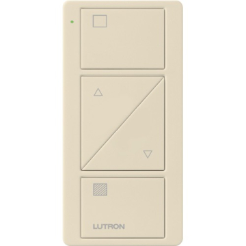 Lutron 2-Button Pico Smart Remote with Raise/Lower - Shade Icons - Light Almond