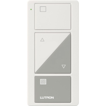 Lutron 2-Button Pico Smart Remote with Raise/Lower - Shade Icons - White/Gray