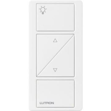 Lutron Pico Line Powered Wireless Control - 2 Button with Raise/Lower - White