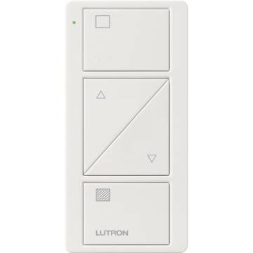 Lutron 2-Button Pico Smart Remote with Raise/Lower - Shade Icons - White