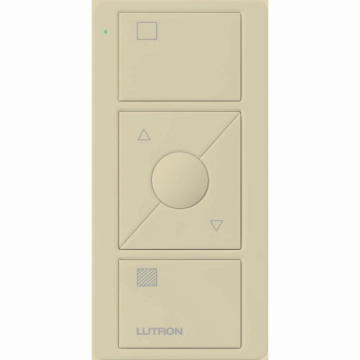 Lutron Original 3-Button Pico Smart Remote with Raise/Lower and Preset - Shade Icons - Ivory