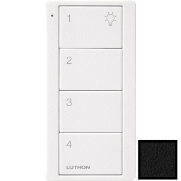 Lutron 4-Button Pico Smart Remote - Scene Keypad - Universal Icons - Midnight