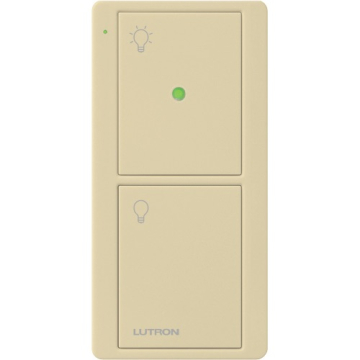 Lutron Pico Wireless Control Keypad - 2-Button w/ Nightlight - Ivory