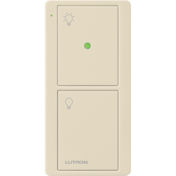 Lutron Pico Wireless Control Keypad - 2-Button w/ Nightlight - Light Almond