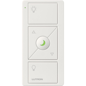 Lutron Pico Wireless Control Keypad - 3-Button w/ Raise/Lower and Nightlight - White