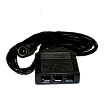 Westgate 3-Port Splitter For 12V Slim Puck Series - Black