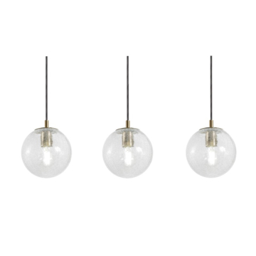 AFX Palla 3-Light Linear Pendant - 120V - Light Antique Brass