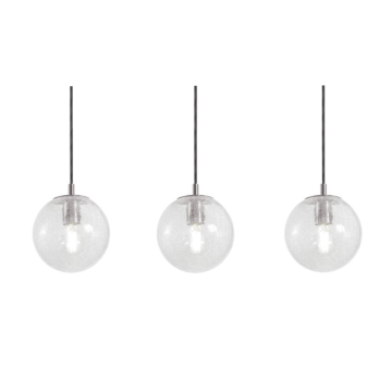 AFX Palla 3-Light Linear Pendant - 120V - Satin Nickel