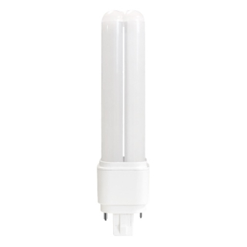RAB 7W LED PL Lamp - Omnidirectional - Universal 2-Pin G24 / GX24 Base - 4000K - 120-277V or Ballast Dependent