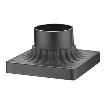 Z-Lite Pier Mount - Round - Black