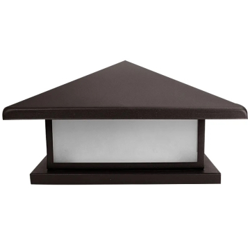 Westgate PML LED Large Pier Mount Light - 18W - CCT Selectable - 460 Lumens - 120V - Oil Rubbed Bronze