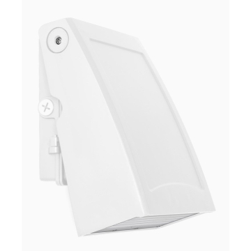 AFX Poly 11" LED Adjustable Outdoor Wall Sconce - 45 | 60 | 75W - Photocell - CCT Selectable - 120-277V - White