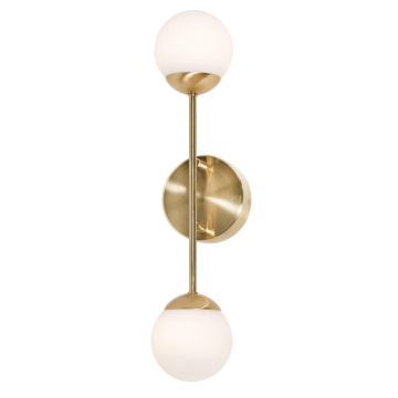 AFX Pearl 18" LED Wall Sconce - 3000K - 120V - Satin Brass