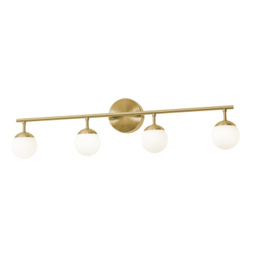 AFX Pearl 32" LED Vanity Light - 3000K - 120V - Satin Brass