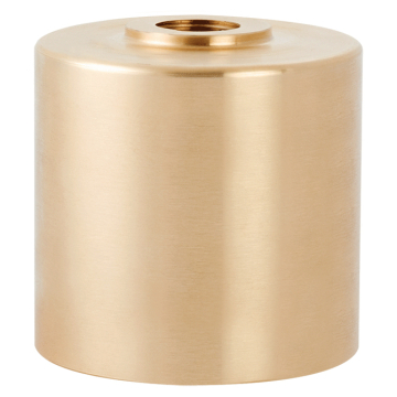 RAB Metal Mighty Cap - Fits 2" PVC - 1/2" Threaded Hole - Brass