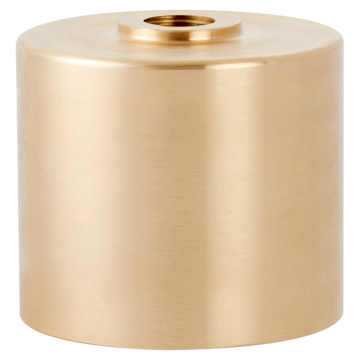 RAB Metal Mighty Cap - Fits 2.5" PVC - 1/2" Threaded Hole - Brass