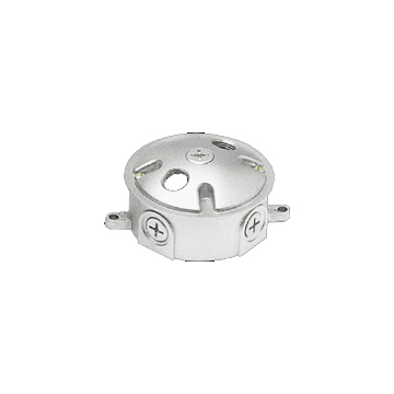RAB Weatherproof Round Box - 3/4 Tap - Cover With Tap