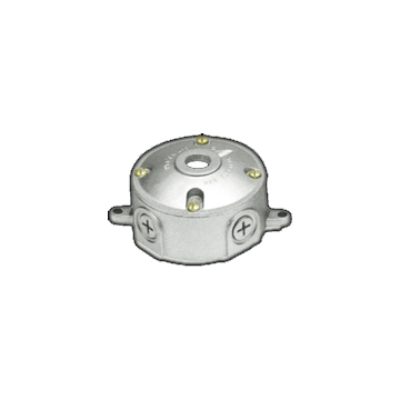 RAB Weatherproof Round Box - 1/2" Tap - Cover With Tap