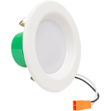 Westgate RDL4 4" LED Round Recessed Downlight - Baffle Trim - 10W - CCT Selectable - 700 Lumens - 120V - White