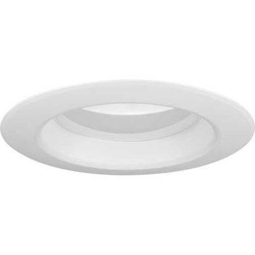Progress Lighting Intrinsic 6" LED Recessed Downlight - Smooth Trim - 8W - 3000K - 757 Lumens - 120V - Satin White