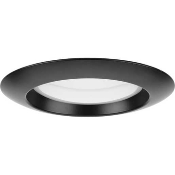 Progress Lighting Intrinsic 4" LED Adjustable Eyeball Recessed Downlight - 8W - CCT Selectable - 801 Lumens - 120V - Black
