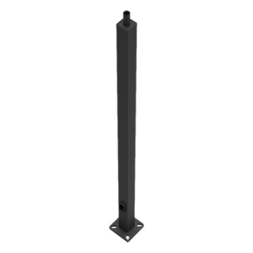 RAB Lighting 10' Steel Pole - Square - Slipfitter Top - 4