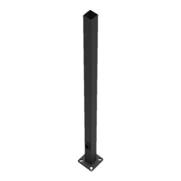 RAB Lighting 15' Steel Pole - Square - Pre-Drilled Top - 4
