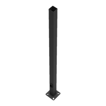 RAB Lighting 20' Steel Pole - Square - Pre-Drilled Top - 4