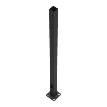 RAB Lighting 25' Steel Pole - Square - Pre-Drilled Top - 4