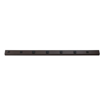 Westgate 42" Angled Power Strip - 4 Receptacles - 2 USB-A/C - Bronze