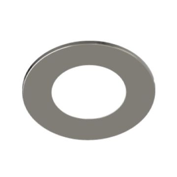 RAB Brushed Nickel Trim for 4" PUCKFA LED Puck Light