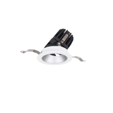 WAC Lighting FQ 2" LED Round Adjustable Shallow Trimmed Downlight - 1,105 Lumens - 15W - 2700K - 120-277V - Haze / White