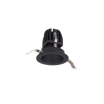 WAC Lighting FQ 2" LED Round Shallow Trimmed Downlight - 1,190 Lumens - 15W - 2700K - 120-277V - Black