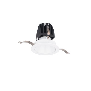 WAC Lighting FQ 2" LED Round Shallow Trimmed Downlight - 1,190 Lumens - 15W - 2700K - 120-277V - White