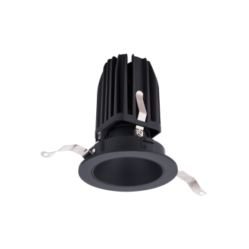 WAC Lighting FQ 2" LED Round Trimmed Downlight - 2,045 Lumens - 25W - 3000K - 120-277V - Black