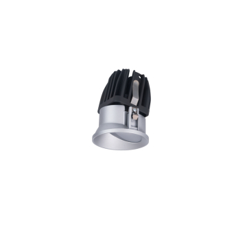 WAC Lighting FQ 2" LED Round Wall Wash Shallow Trimless Downlight - 885 Lumens - 15W - 2700K - 120-277V - Haze