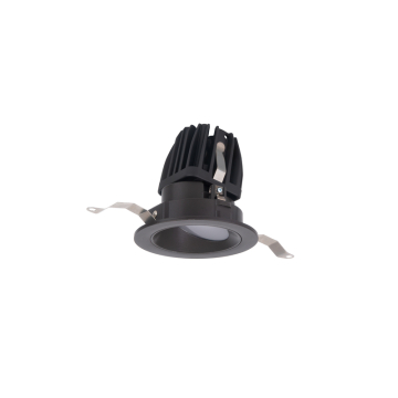 WAC Lighting FQ 2" LED Round Wall Wash Shallow Trimmed Downlight - 885 Lumens - 15W - 2700K - 120-277V - Dark Bronze