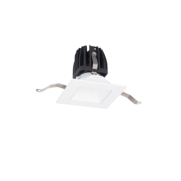 WAC Lighting FQ 2" LED Square Shallow Trimmed Downlight - 1,190 Lumens - 25W - 2700K - 120-277V - White