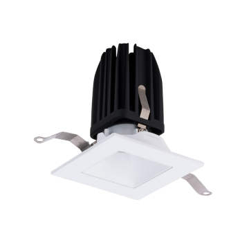 WAC Lighting FQ 2" LED Square Trimmed Downlight - 1,980 Lumens - 25W - 3000K - 120-277V - White